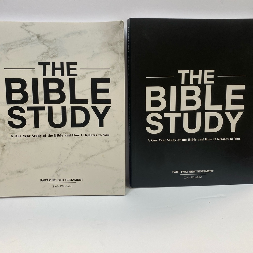 The Bible Study Set - Black and White